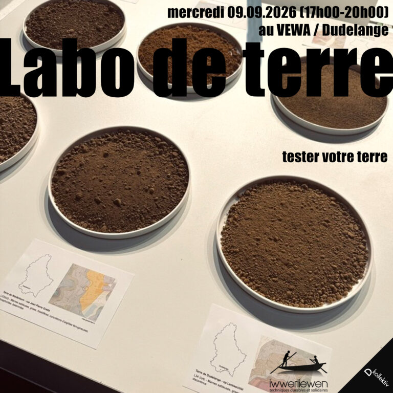 test de terre pour construction